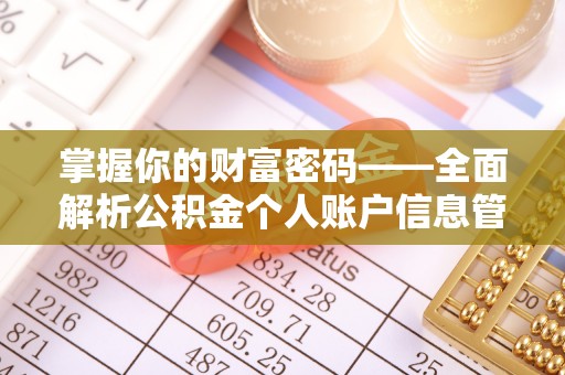 宝安掌握你的财富密码——全面解析公积金个人账户信息管理与优化
