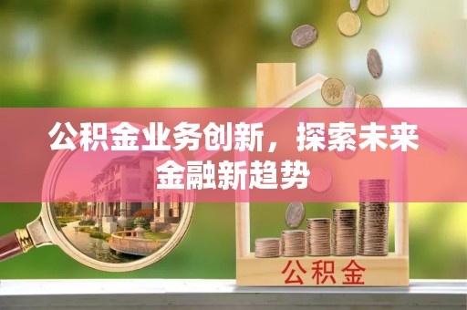 宝安公积金业务创新，探索未来金融新趋势