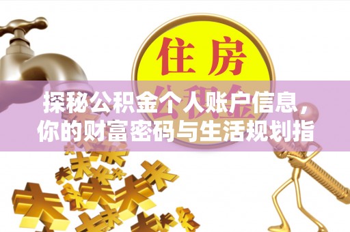 宝安探秘公积金个人账户信息，你的财富密码与生活规划指南