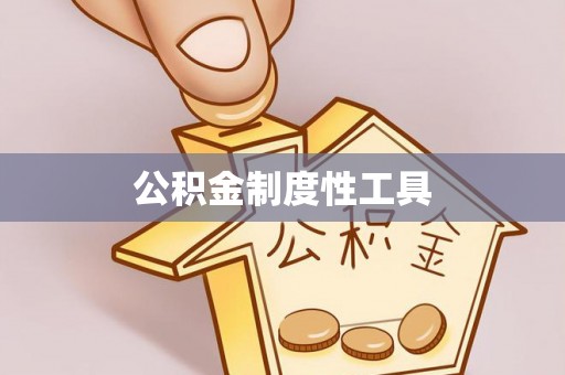 宝安公积金制度性工具